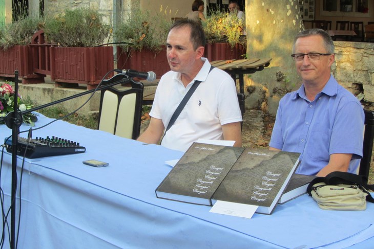 S predstavljanja knjige, autor Dean Škopac Patocan i prof. dr. sc. Slaven Bertoša