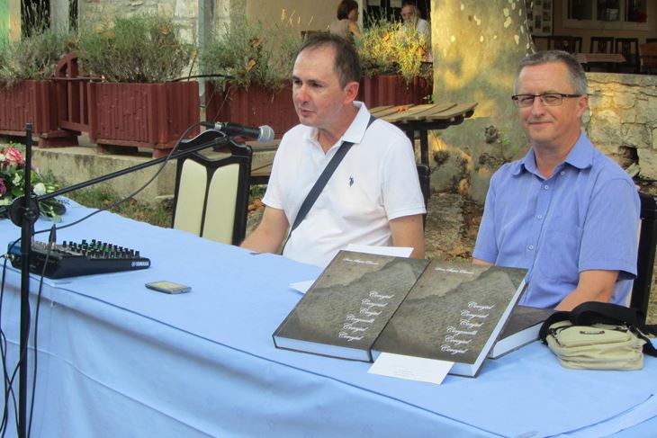 S predstavljanja knjige, autor Dean Škopac Patocan i prof. dr. sc. Slaven Bertoša