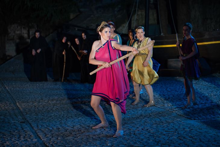 Scena iz predstave "Lysistrata 21" (Foto Tanja Draškić Savić/Arhiva)