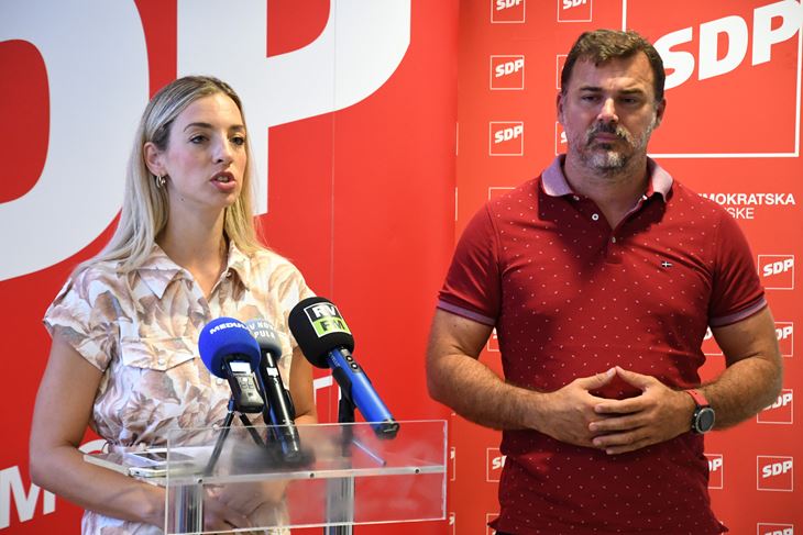 Sanja Radolović i Danijel Ferić (snimio M. MIJOŠEK)