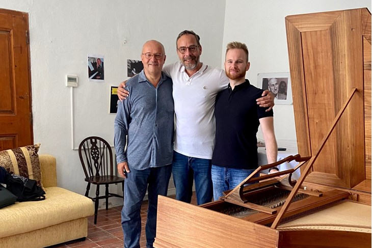 Winifred Hackl, Egon Mihajlović i Franjo Bilić (Foto: Hrvatska glazbena mladež)