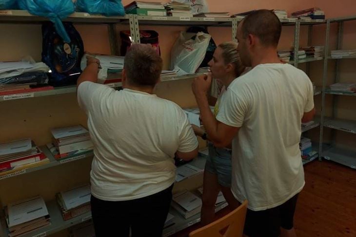Ovog vikenda udžbenici i radne bilježnice predani su učenicima