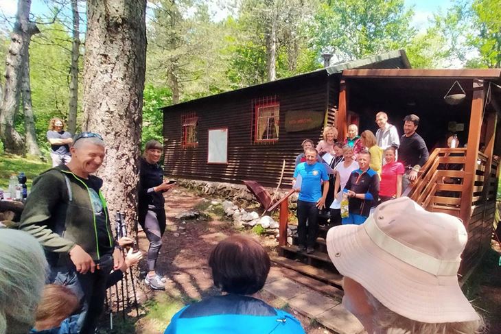 Planinarsko društvo Glas Istre - proslava 39. obljetnice na Koritima (Snimio Goran Kos/Arhiva)