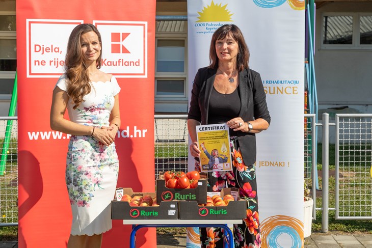 Marija Franić, Kaufland i Radmila Popović, Podravsko sunce