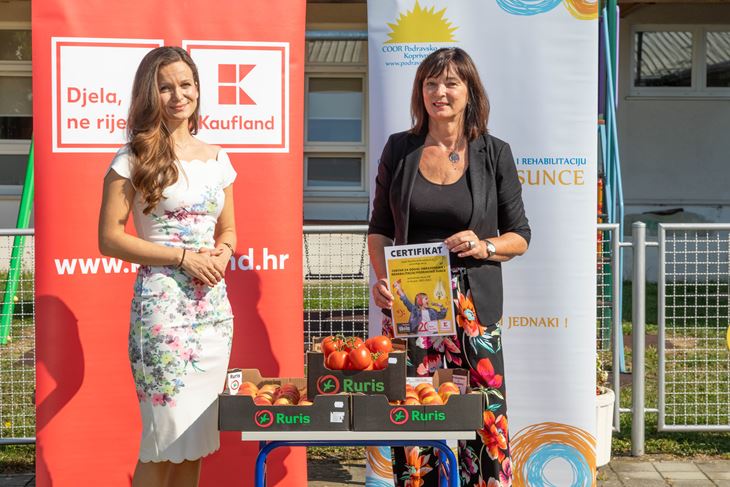 Marija Franić, Kaufland i Radmila Popović, Podravsko sunce