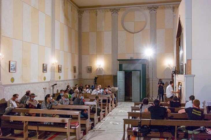 Večer za pamćenje u Pazinu - Ursa Ljuban i Lucija Rašeljka Petrač (Foto KAF: Nataša Putinja)