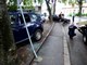 Prometna nesreća u Radićevoj ulici u Puli (Snimio Dejan Štifanić)