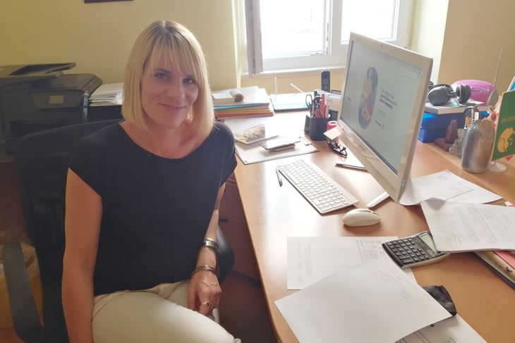 Maja Tatković Diklić, tajnica slovenskog kukturnog društva 