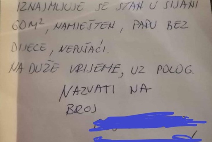 Oglas za stan, slučaj Nenad Glušica (snimio LUIGI)