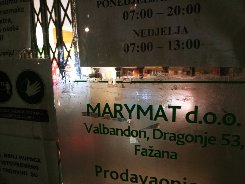 Pljačka marketa Marymat u Voltićevoj ulici na Vidikovcu, 23.09.2021., snimio Dejan Štifanić