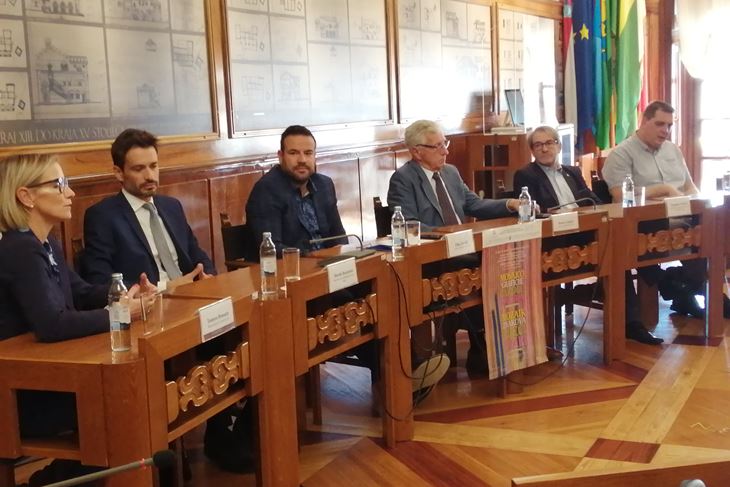 S predstavljanja izložbe u Komunalnoj palači (Snimila Lara Bagar)