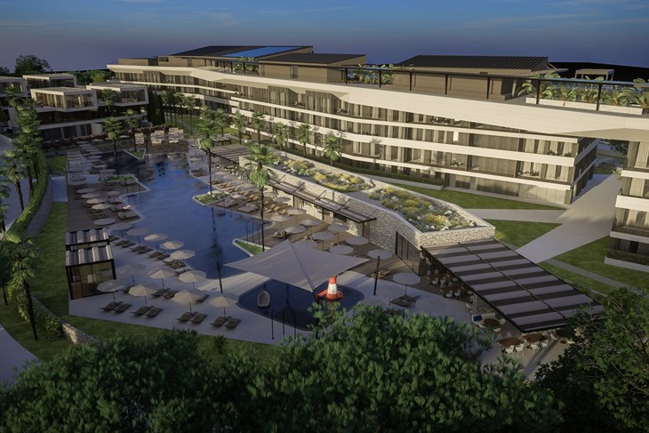 Petram resort imat će impresivni bazen na krovu i još jedan od 900 kvadrata 