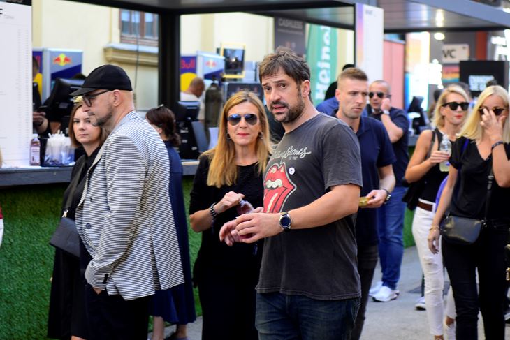 Vjerojatno najveća zvijezda na Weekendu bio je sve popularniji glumac Goran Bogdan (Snimio Dejan Štifanić)