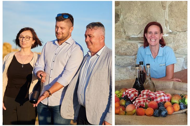 Irena Ipša sa sinom i suprugom / Renata Jurić Bertoša