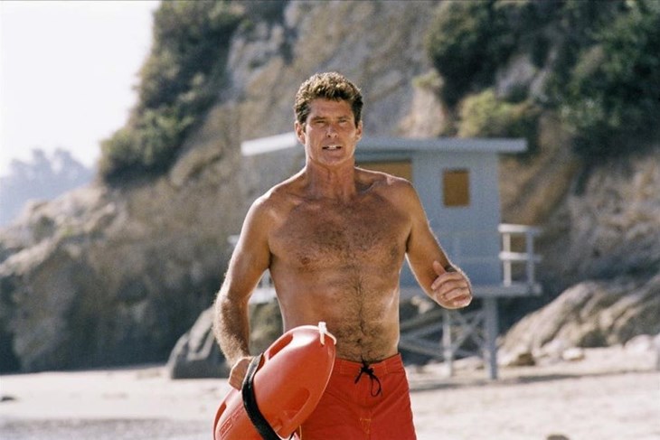 David Hasselhoff kao  Mitch Buchanan u TV seriji Baywatch