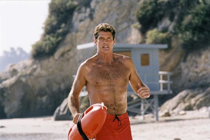 David Hasselhoff kao  Mitch Buchanan u TV seriji Baywatch