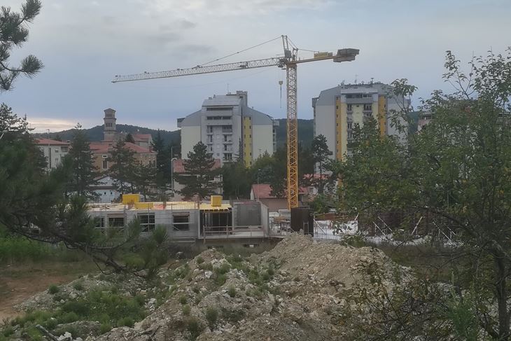 Dom za starije Pazin, gradnja (snimio Anđelo Dagostin)