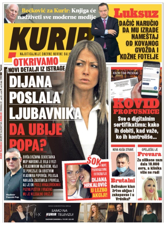 Srbija nakon uhićenja Dijane Hrkalović