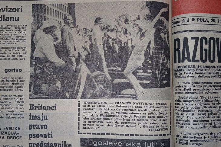 Glas Istre 24. listopada 1975.