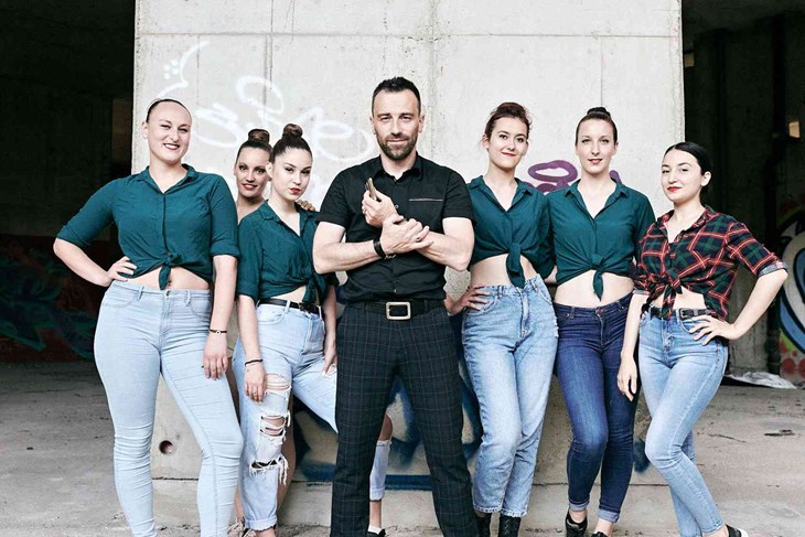 Tomislav Goluban iz umjetničke organizacije MADE (Snimio Luka Smuk)