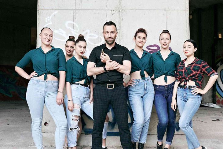 Tomislav Goluban iz umjetničke organizacije MADE (Snimio Luka Smuk)