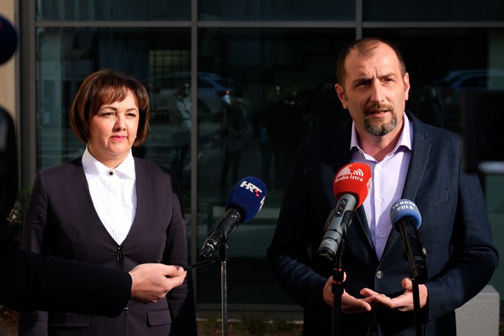 Sandra Ćakić Kuhar i Dalibor Paus (snimio M. MIJOŠEK)
