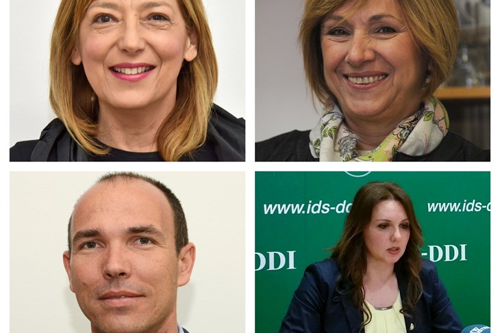 Ingrid Bulian, Slavica Jelovac, Nebojša Nikolić i Cinzija Počeko Kranjec