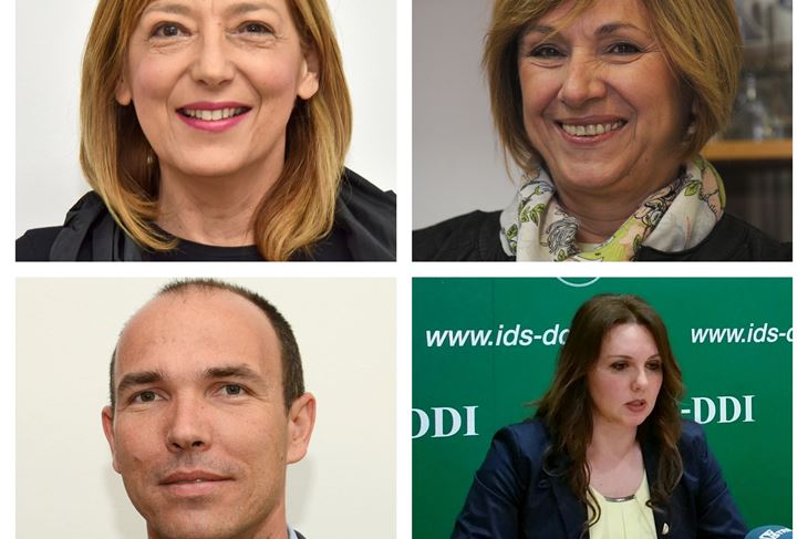 Ingrid Bulian, Slavica Jelovac, Nebojša Nikolić i Cinzija Počeko Kranjec