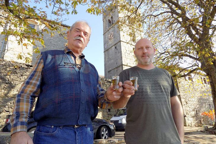 Elvino Prodan i Aleksandar Merlak (Snimila Gordana Čalić Šverko)  