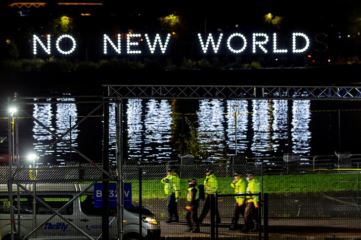 Jasna poruka - nemamo novi svijet (foto EPA)