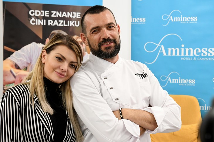 Ella Dvornik i Davi Skoko uključeni su u kampanju ove tvrtke (Snimio Milivoj Mijošek)
