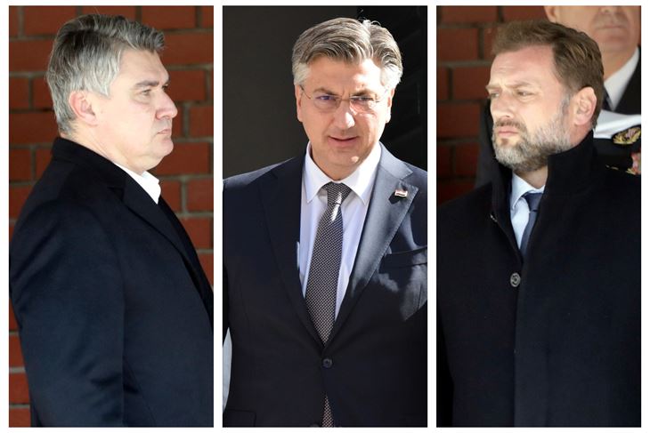 Zoran Milanović / Andrej Plenković / Mario Banožić (Cropix)