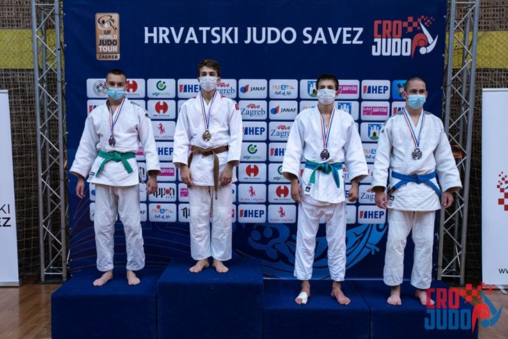 PORAŽEN U FINALU - Nikola Milovanović (prvi slijeva)