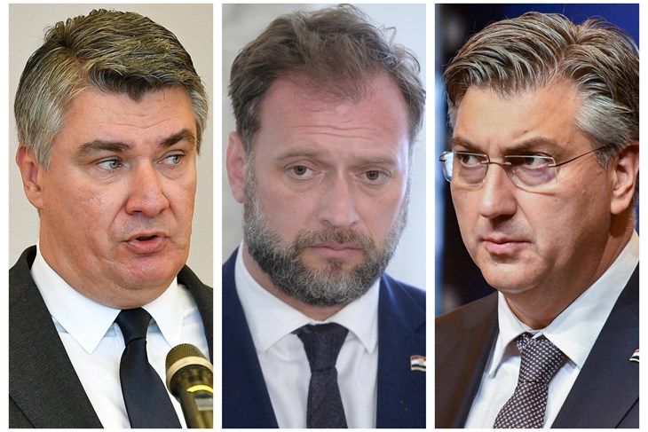 Milanović, Banožić i Plenković