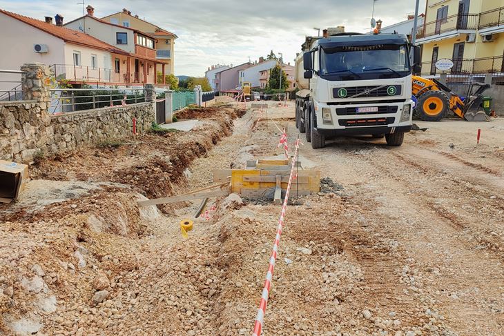 Radovi u Tommaseovoj ulici (Foto Grad Rovinj)