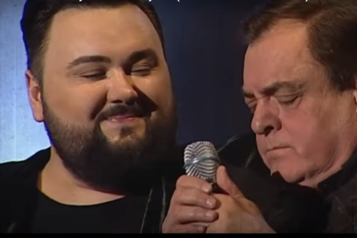 Jacques Houdek i Krunoslav Kićo Slabinac (Foto: YouTube screenshot)