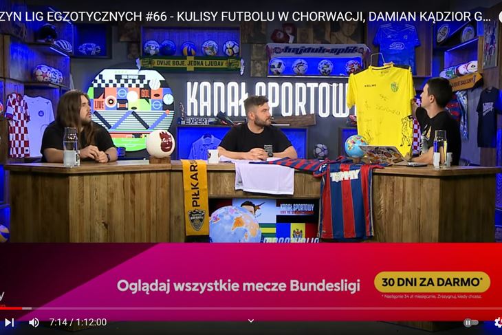 Kacper Bagrowski NK Istru 1961 predstavio je vrlo detaljno u studiju najpopularnijeg poljskog sportskog kanala