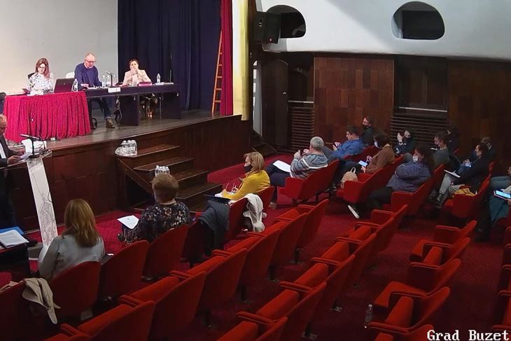 Sjednica Gradskog vijeća u izravnom prijenosu (Foto: Istra Stream)