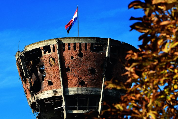 Vodotoranj, ratni simbol Vukovara, grada heroja (Snimila Emica Elvedji / Cropix)