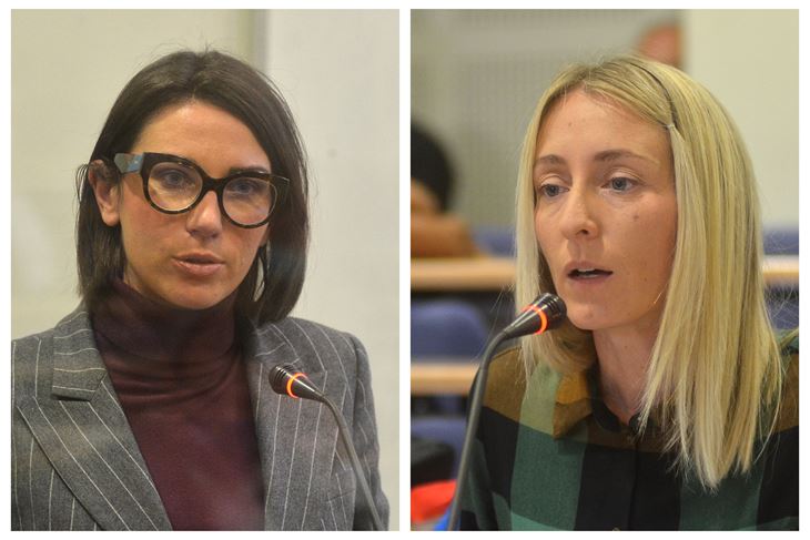 Anja Ademi i Ana Fonović