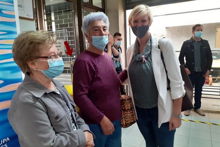 Zamjenica gradonačelnika Mohorović Čekada sa starijim građanima