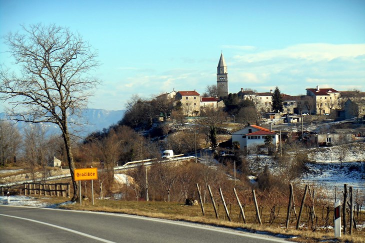 ISTRA - panorama Gracxisxcxxa, Gracxisxcxxe SNIMIO: A. DAGOSTIN