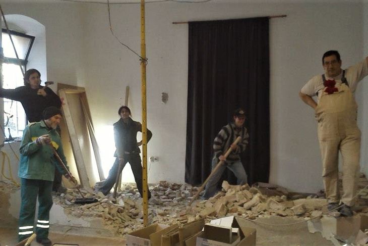 Akcija uređenja Kluba 2013. godine (Foto: PFT)
