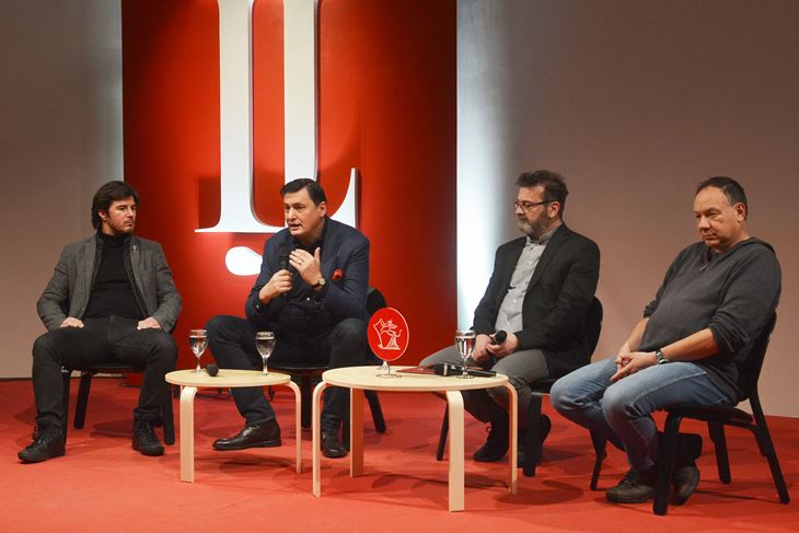 S okruglog stola posvećenog Krleži (Snimio Danilo Memedović)