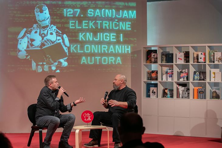 Emir Imamović Pirke i Boris Dežulović (Foto: Sa(n)jam knjige u Istri)