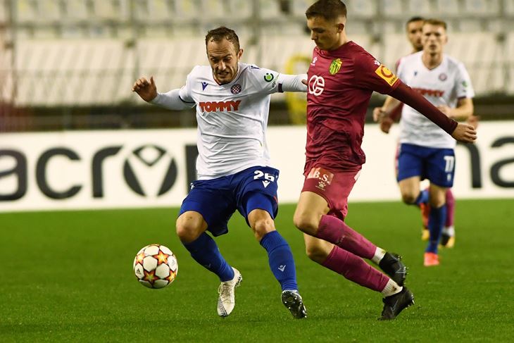 NIJE IŠLO NA POLJUDU - Gergo Lovrencsics i Mauro Perković (Snimio Joško Ponoš / Cropix)