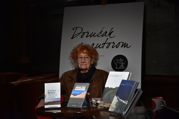 Škunca posljednja gošća ovogodišnjeg Doručka s autorom (Snimio Duško Marušić Čiči)