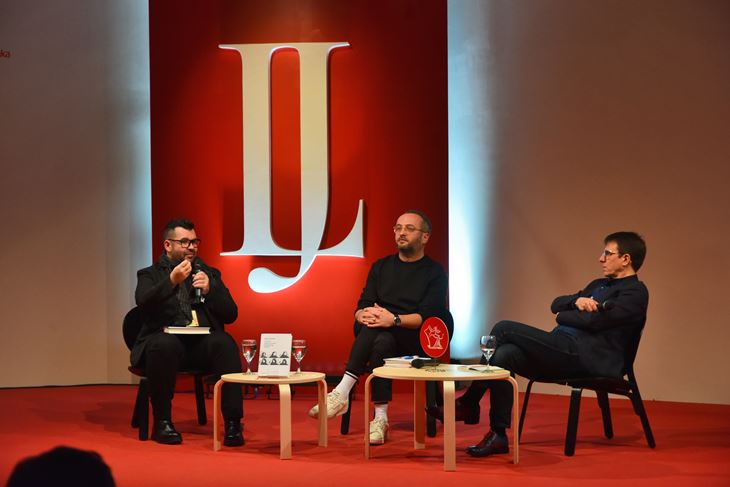 Aljoša Pužar, Goran Ferčec i Seid Serdarević (Snimio Duško Marušić Čiči)