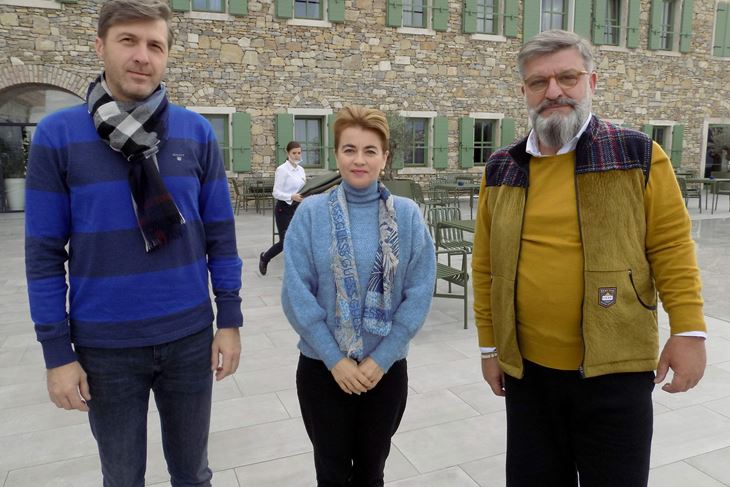 Mladen Jakopović, Dijana Posavec, Mladen Rožanić (Snimila Gordana Čalić Šverko)