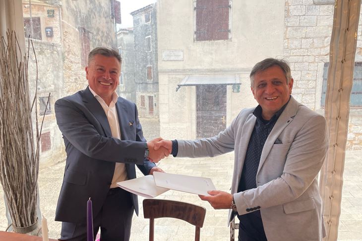 Plinio Cuccurin i Edi Pastrovicchio potpisali su sporzum